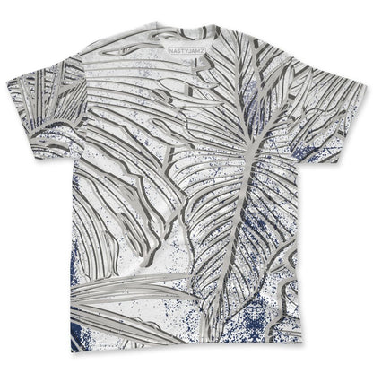 Navy-4s-NastyJamz-T-Shirt-Match-Urban-Tropic-3D-All-Over-Print