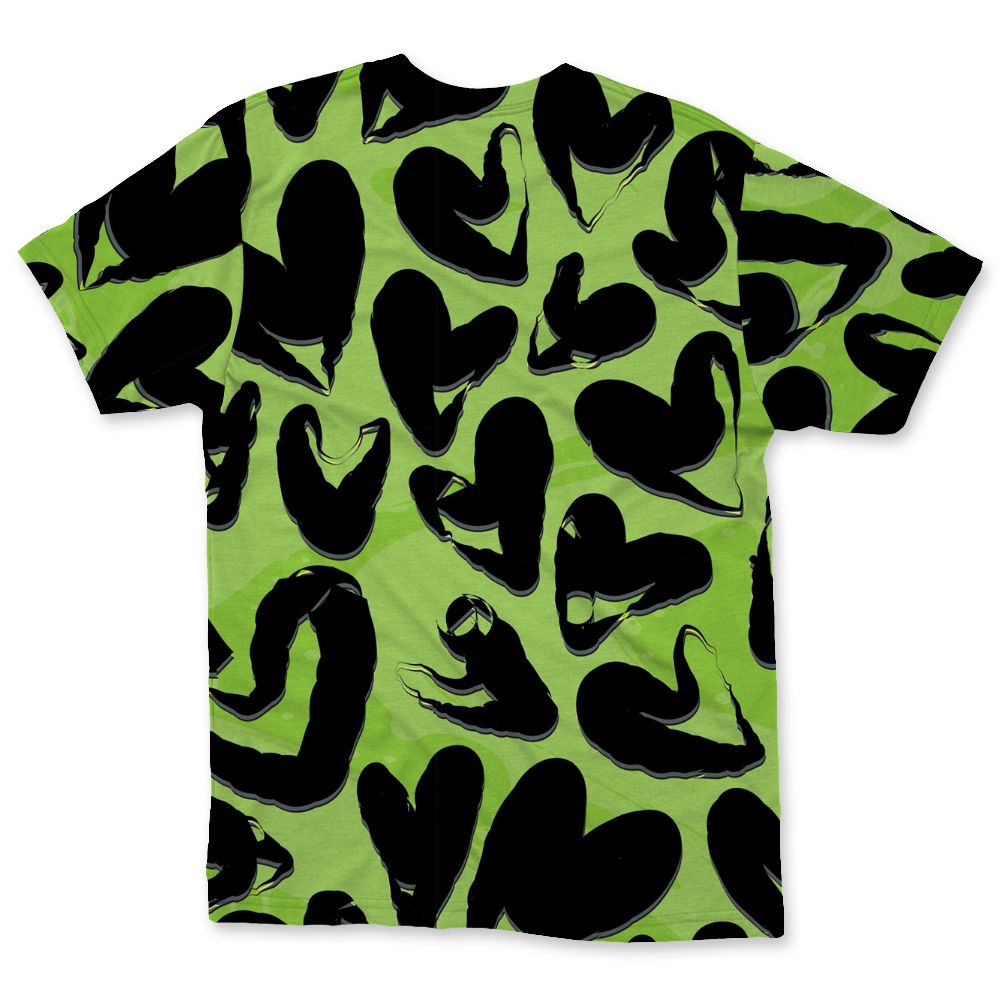 Air-Foamposite-One-Black-Volt-NastyJamz-T-Shirt-Match-Heart-Flow-3D-All-Over-Print