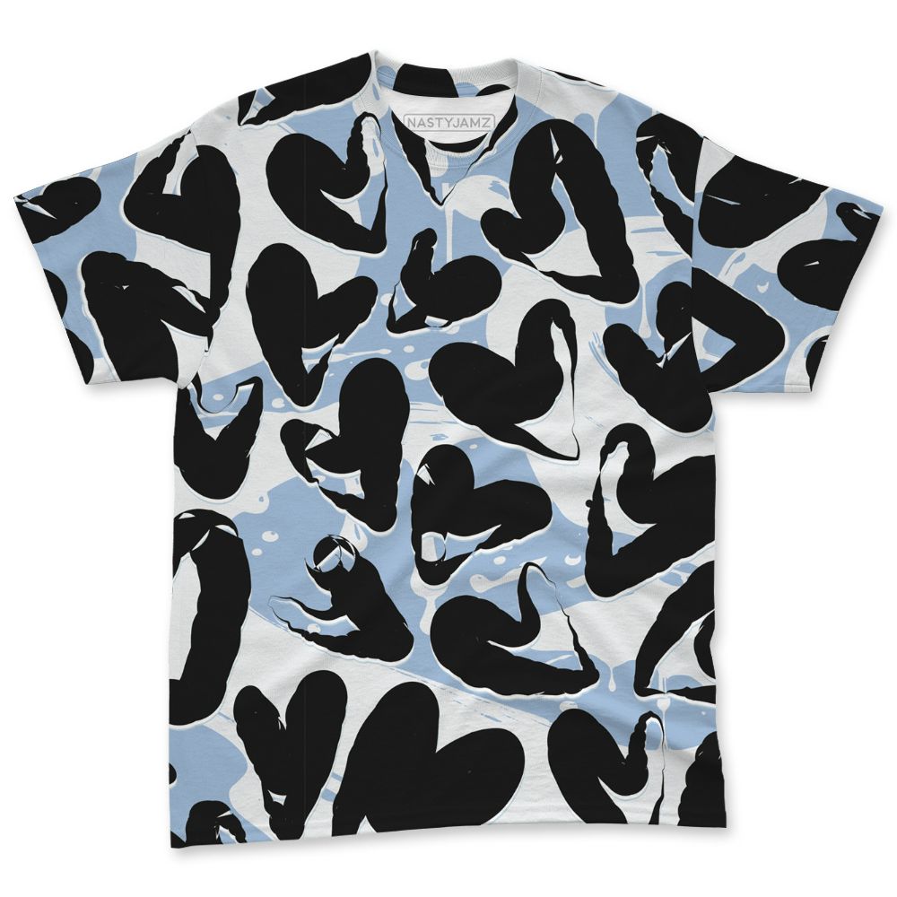 Air-Foamposite-Psychic-Blue-NastyJamz-T-Shirt-Match-Heart-Flow-3D-All-Over-Print