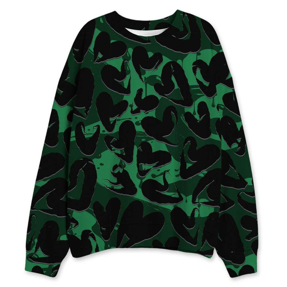 Spizike-Pine-Green-Black-Anthracite-NastyJamz-Sweatshirt-Match-Heart-Flow-3D-All-Over-Print