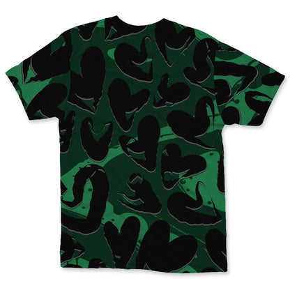 Spizike-Pine-Green-Black-Anthracite-NastyJamz-T-Shirt-Match-Heart-Flow-3D-All-Over-Print