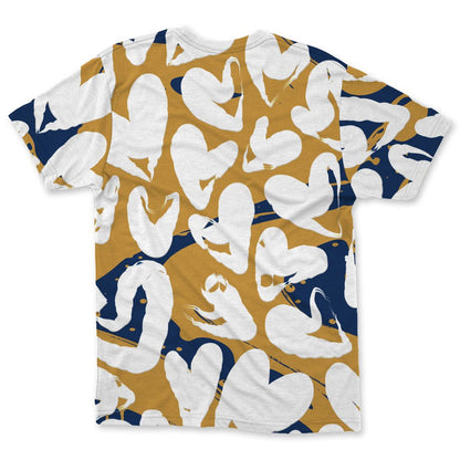 Navy-4s-NastyJamz-T-Shirt-Match-Heart-Flow-3D-All-Over-Print