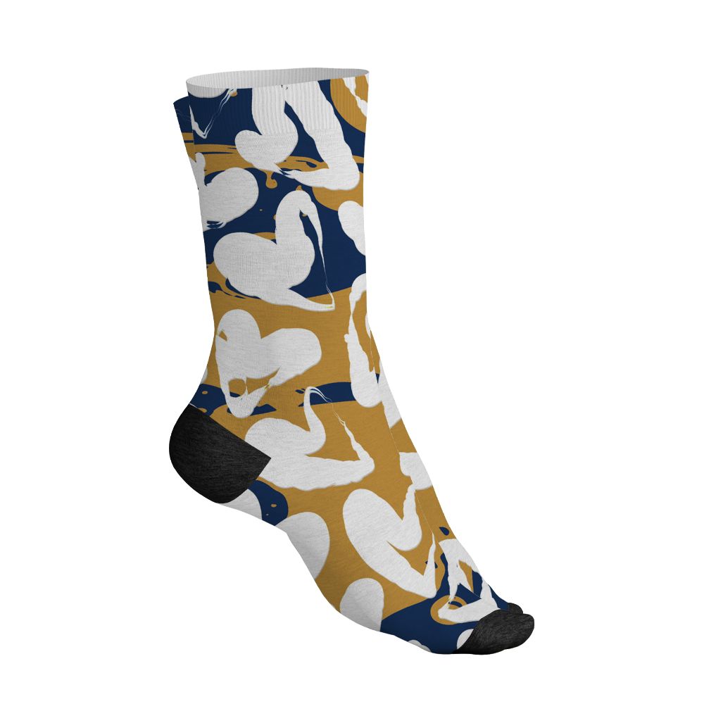 Navy-4s-NastyJamz-Socks-Match-Heart-Flow-3D-All-Over-Print