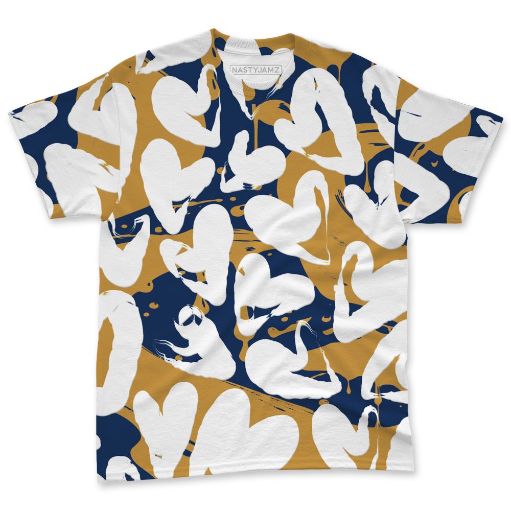 Navy-4s-NastyJamz-T-Shirt-Match-Heart-Flow-3D-All-Over-Print