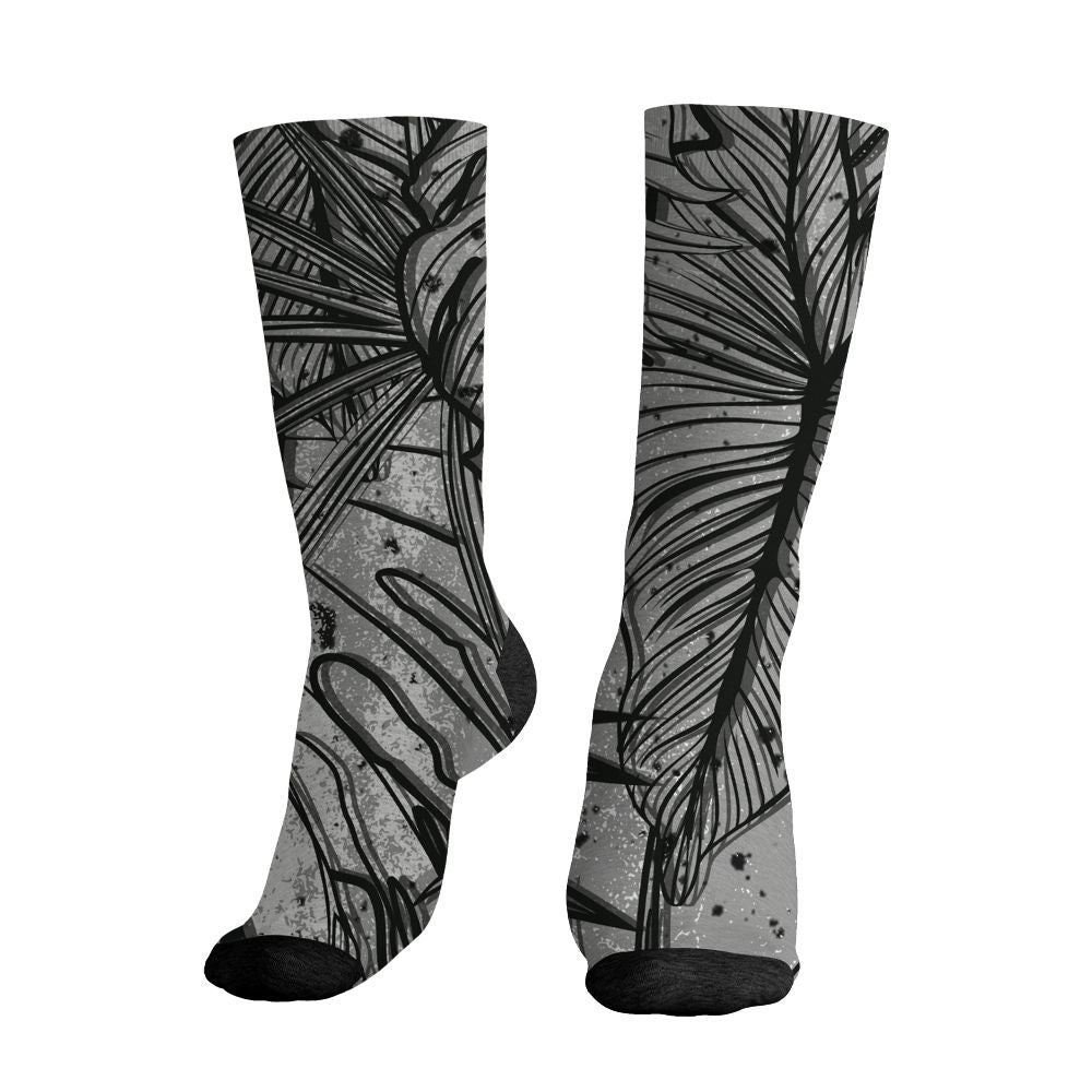 White-Cement-4s-NastyJamz-Socks-Match-Urban-Tropic-3D-All-Over-Print