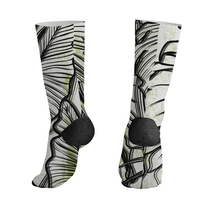 Luminous-Green-5s-NastyJamz-Socks-Match-Urban-Tropic-3D-All-Over-Print