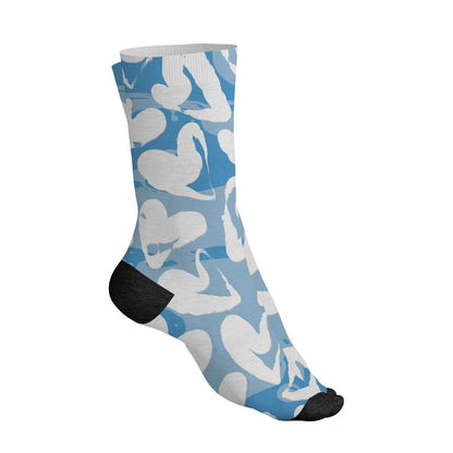 Melo-12s-NastyJamz-Socks-Match-Heart-Flow-3D-All-Over-Print