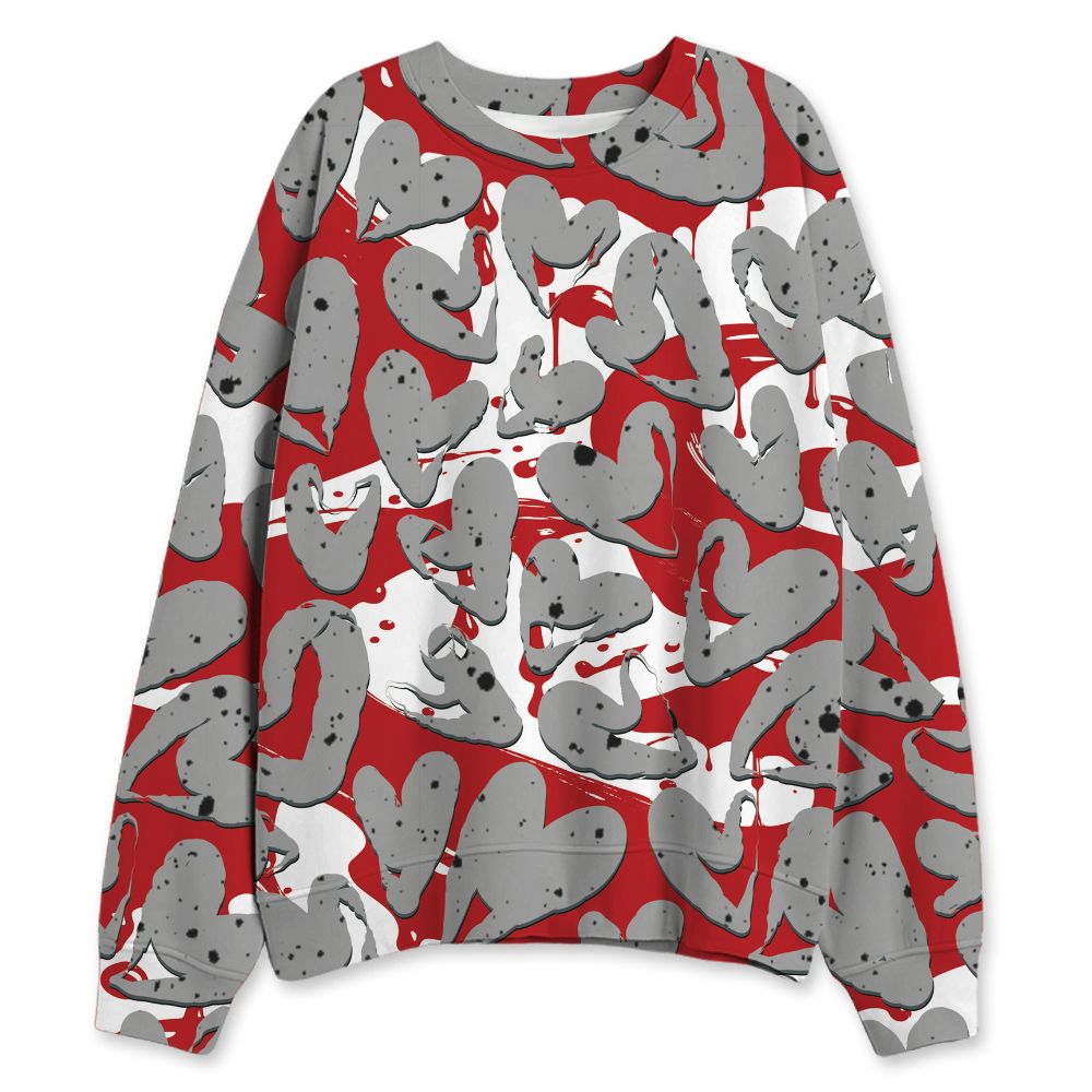 White-Cement-4s-NastyJamz-Sweatshirt-Match-Heart-Flow-3D-All-Over-Print