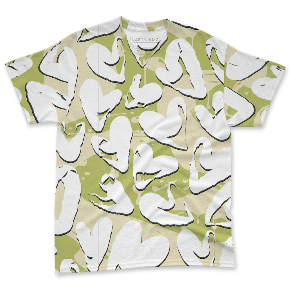 Luminous-Green-5s-NastyJamz-T-Shirt-Match-Heart-Flow-3D-All-Over-Print