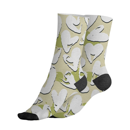 Luminous-Green-5s-NastyJamz-Socks-Match-Heart-Flow-3D-All-Over-Print