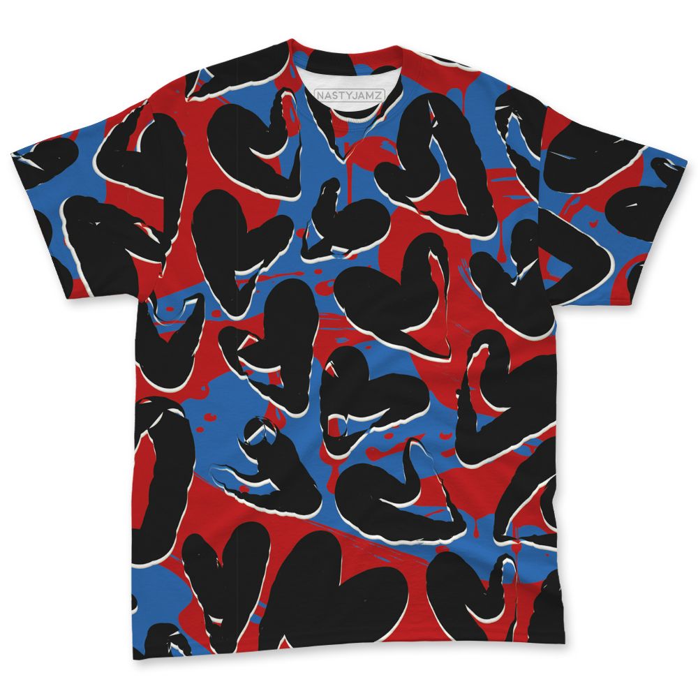Rare-Air-3s-NastyJamz-T-Shirt-Match-Heart-Flow-3D-All-Over-Print