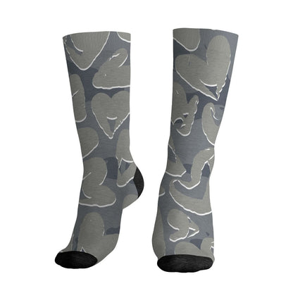 Cool-Grey-9s-NastyJamz-Socks-Match-Heart-Flow-3D-All-Over-Print