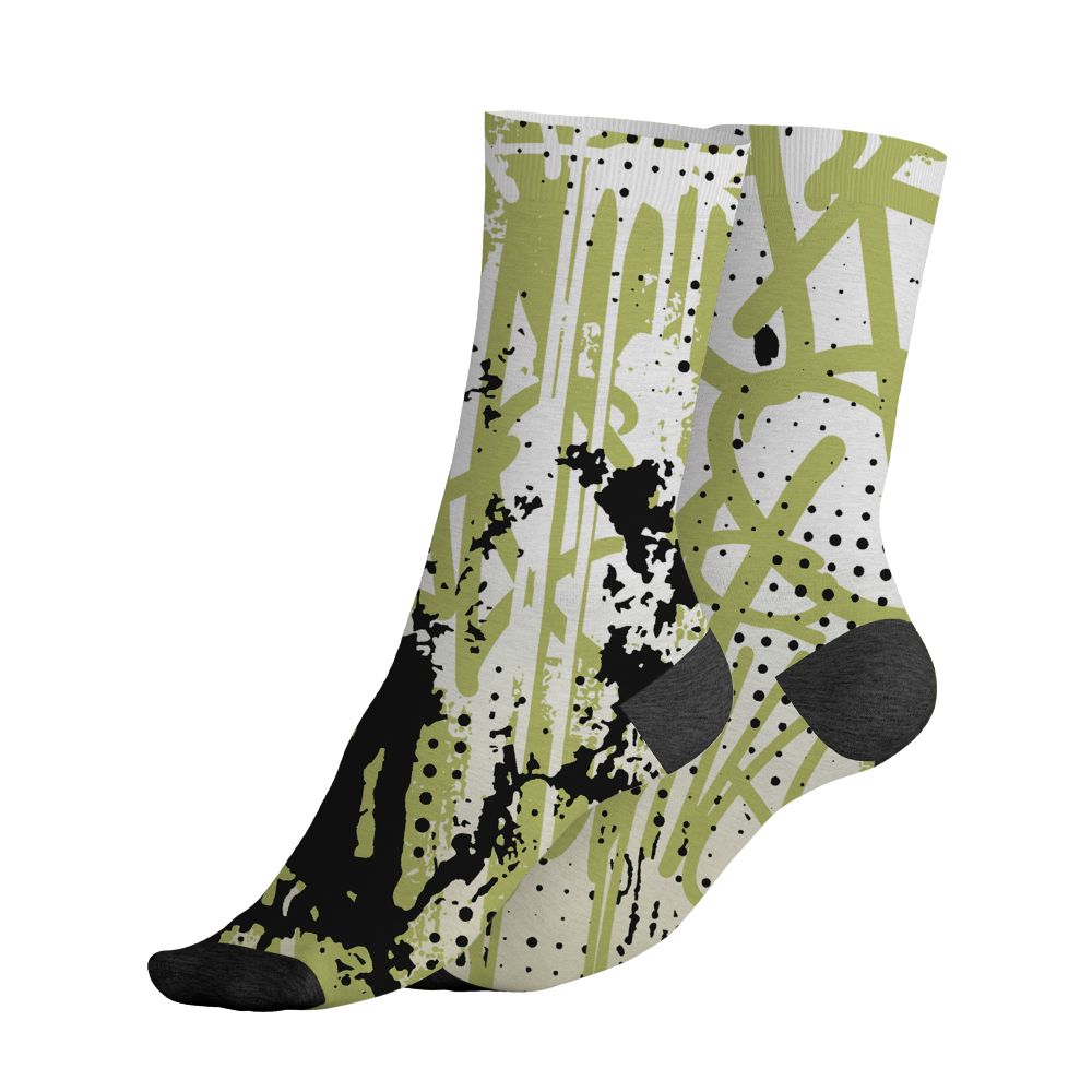 Luminous-Green-5s-NastyJamz-Socks-Match-Its-The-Kicks-3D-All-Over-Print