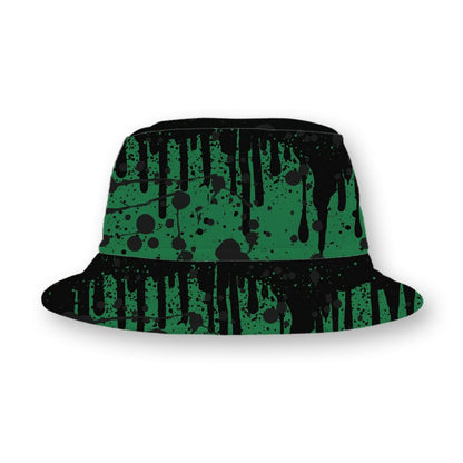Spizike-Pine-Green-Black-Anthracite-NastyJamz-Bucket-Hat-Match-Good-Things-3D-All-Over-Print