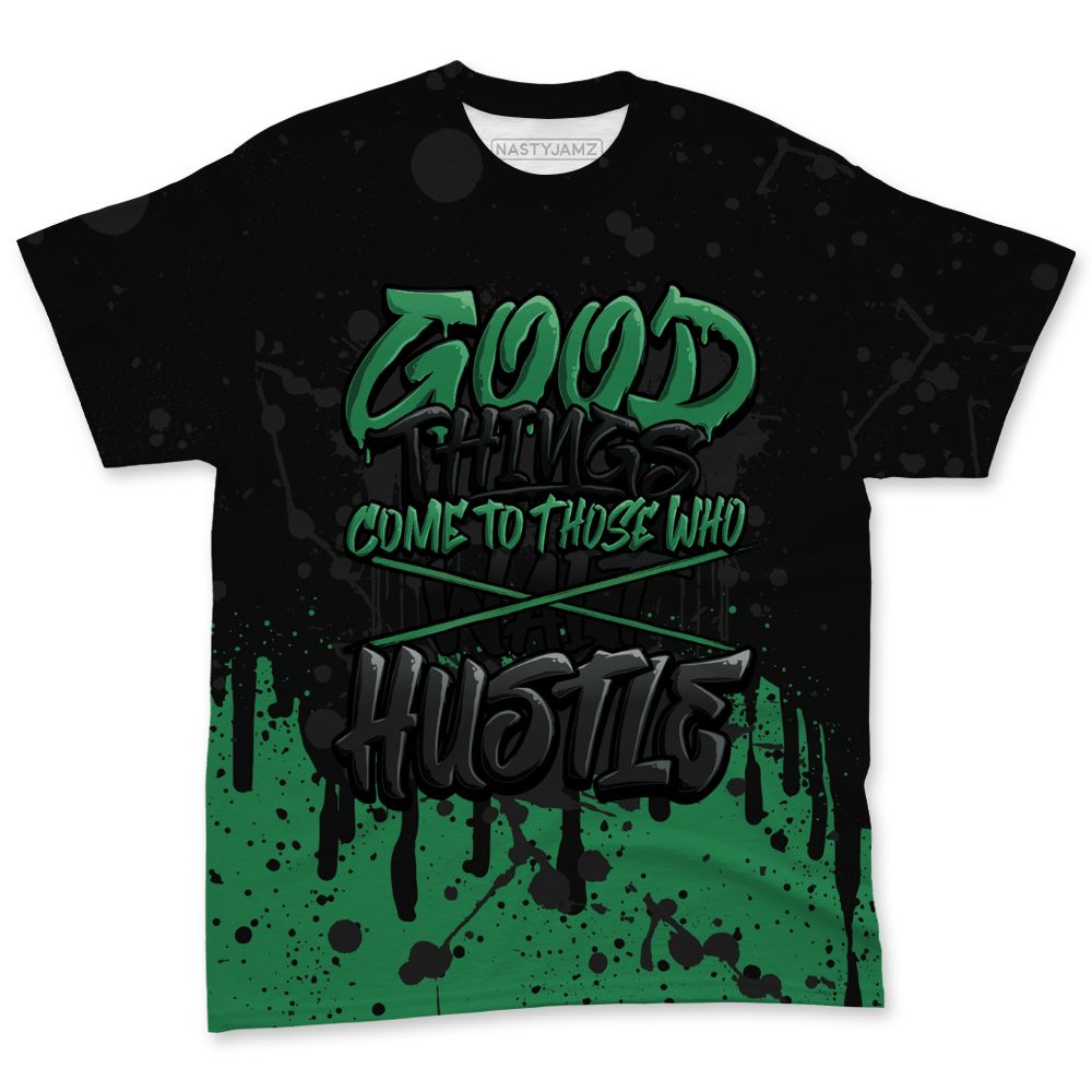 Spizike-Pine-Green-Black-Anthracite-NastyJamz-T-Shirt-Match-Good-Things-3D-All-Over-Print