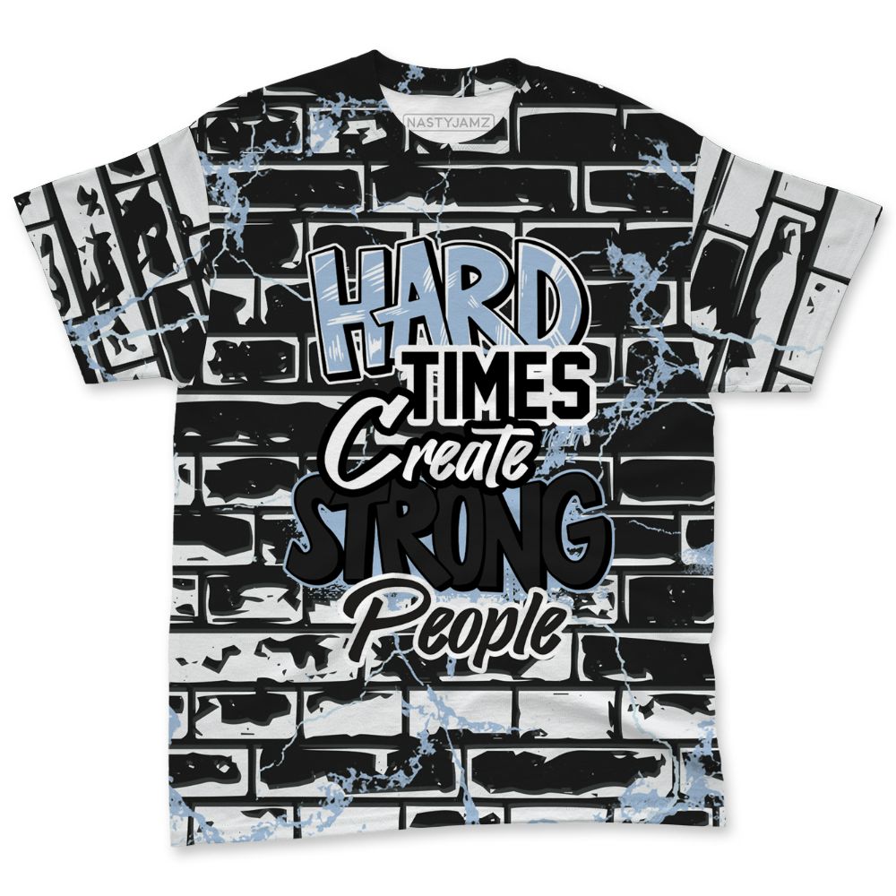 Air-Foamposite-Psychic-Blue-NastyJamz-T-Shirt-Match-Hard-Times-3D-All-Over-Print