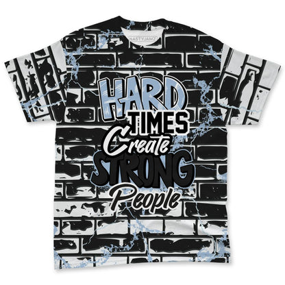 Air-Foamposite-Psychic-Blue-NastyJamz-T-Shirt-Match-Hard-Times-3D-All-Over-Print