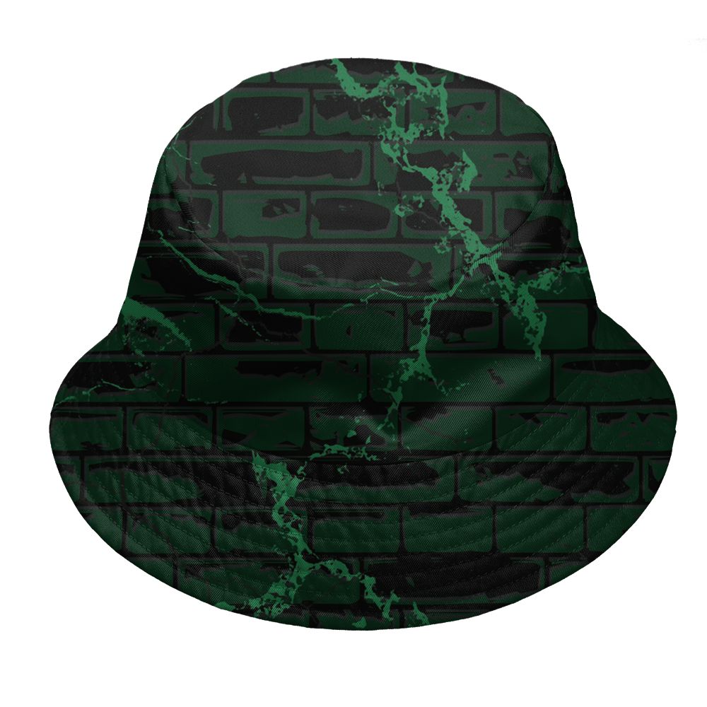 Spizike-Pine-Green-Black-Anthracite-NastyJamz-Bucket-Hat-Match-Hard-Times-3D-All-Over-Print