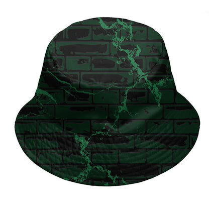 Spizike-Pine-Green-Black-Anthracite-NastyJamz-Bucket-Hat-Match-Hard-Times-3D-All-Over-Print