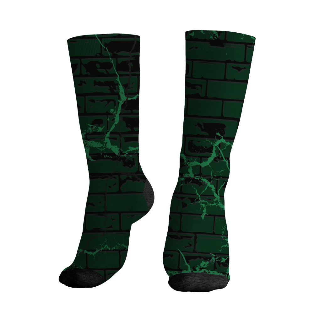 Spizike-Pine-Green-Black-Anthracite-NastyJamz-Socks-Match-Hard-Times-3D-All-Over-Print