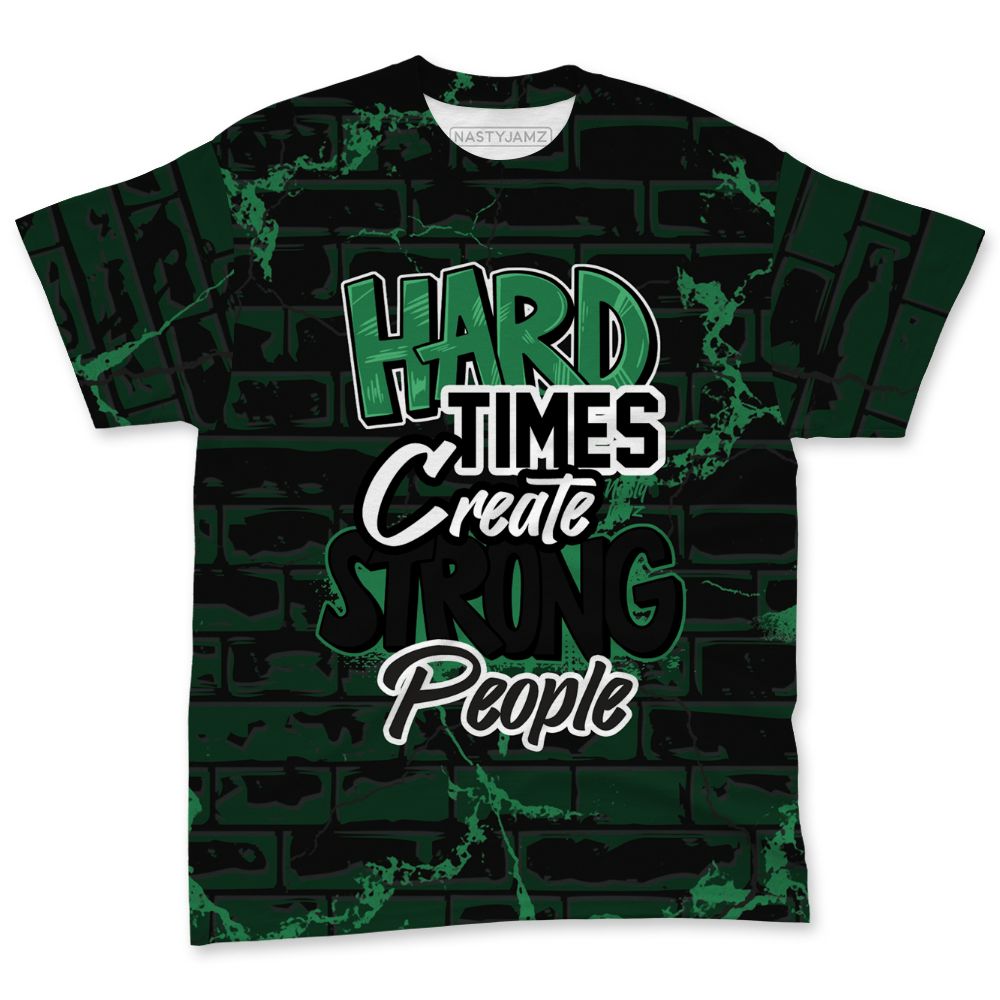 Spizike-Pine-Green-Black-Anthracite-NastyJamz-T-Shirt-Match-Hard-Times-3D-All-Over-Print