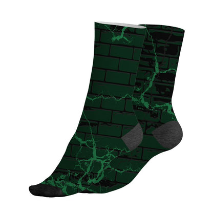 Spizike-Pine-Green-Black-Anthracite-NastyJamz-Socks-Match-Hard-Times-3D-All-Over-Print
