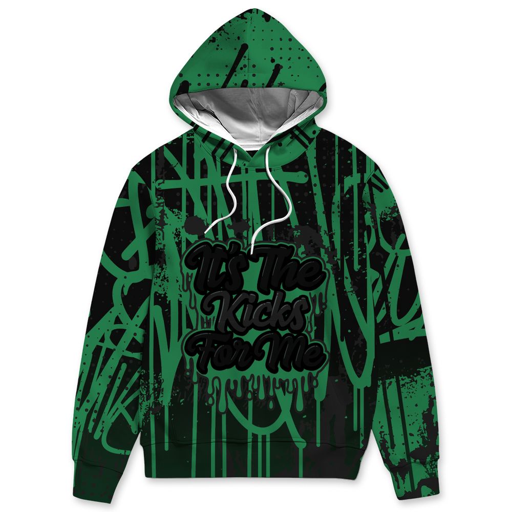 Spizike-Pine-Green-Black-Anthracite-NastyJamz-Hoodie-Match-Its-The-Kicks-3D-All-Over-Print