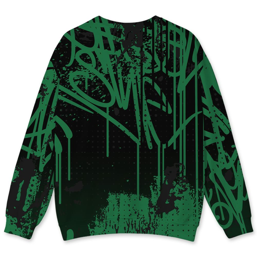 Spizike-Pine-Green-Black-Anthracite-NastyJamz-Sweatshirt-Match-Its-The-Kicks-3D-All-Over-Print