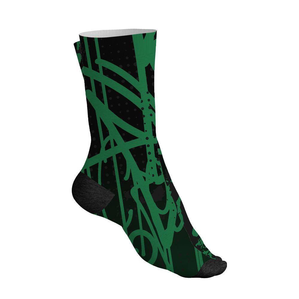 Spizike-Pine-Green-Black-Anthracite-NastyJamz-Socks-Match-Its-The-Kicks-3D-All-Over-Print