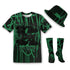 Spizike-Pine-Green-Black-Anthracite-NastyJamz-Drip-Set-Match-Its-The-Kicks-3D-All-Over-Print