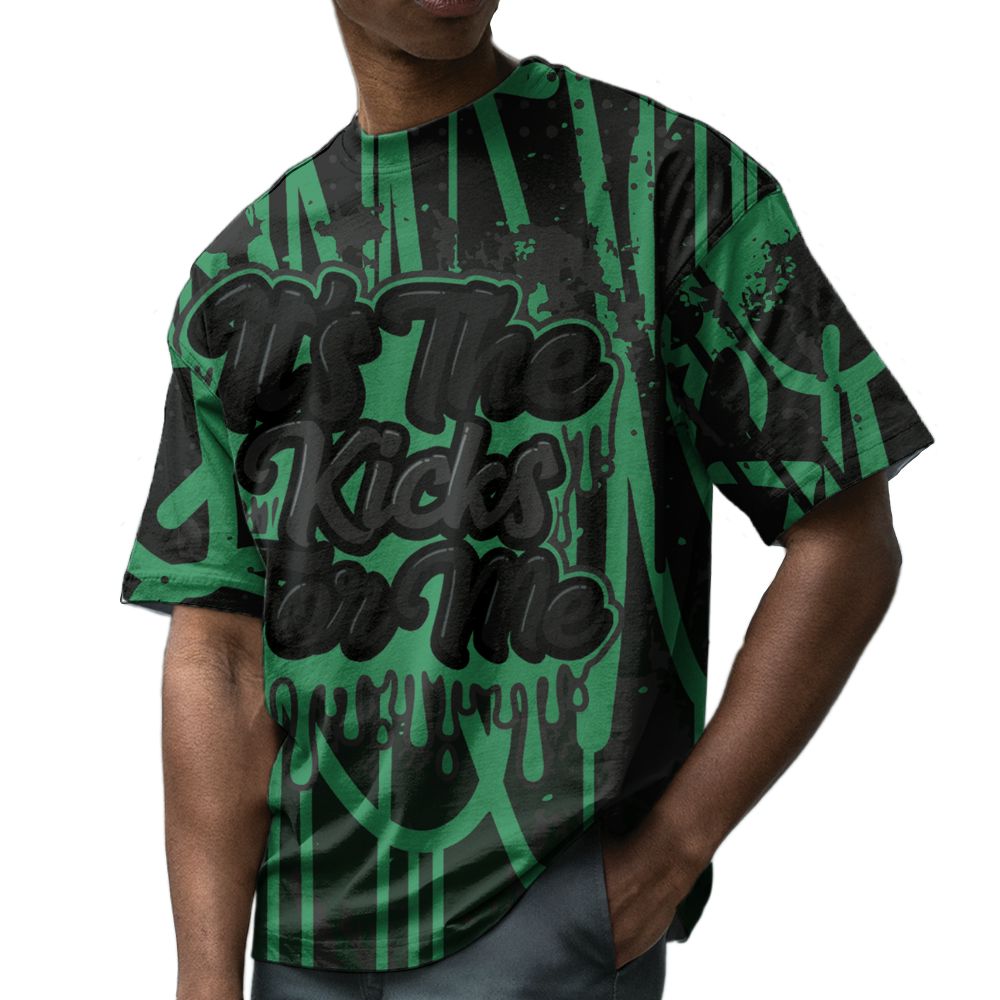 Spizike-Pine-Green-Black-Anthracite-NastyJamz-Drip-Set-Match-Its-The-Kicks-3D-All-Over-Print