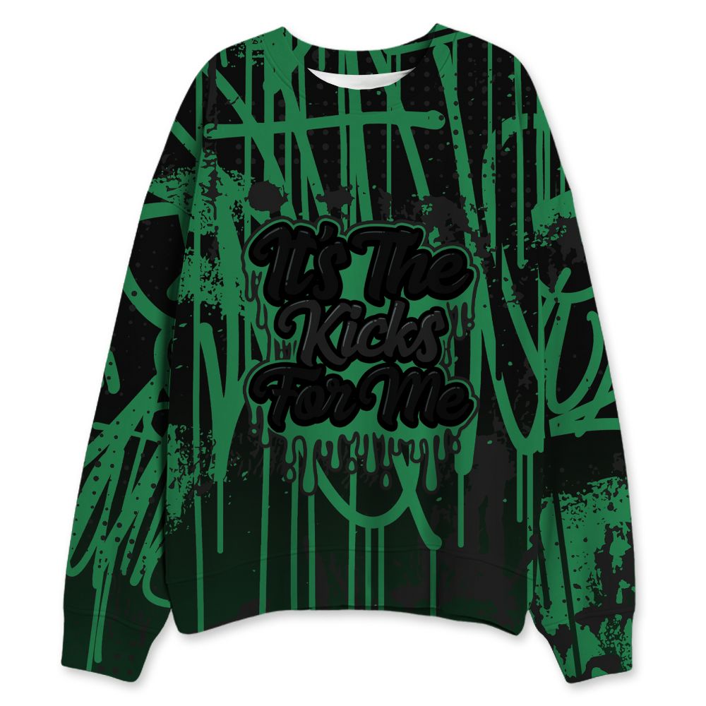 Spizike-Pine-Green-Black-Anthracite-NastyJamz-Sweatshirt-Match-Its-The-Kicks-3D-All-Over-Print