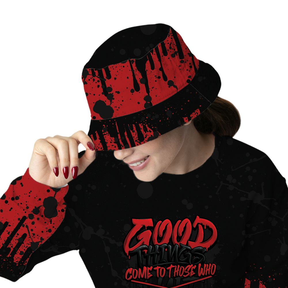 Low-Bred-11s-NastyJamz-Bucket-Hat-Match-Good-Things-3D-All-Over-Print