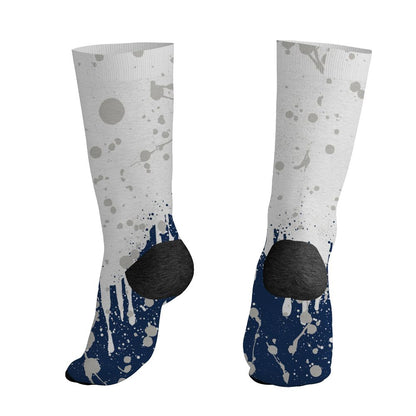 Navy-4s-NastyJamz-Socks-Match-Good-Things-3D-All-Over-Print