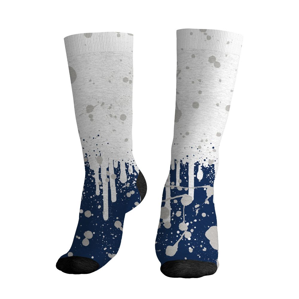Navy-4s-NastyJamz-Socks-Match-Good-Things-3D-All-Over-Print