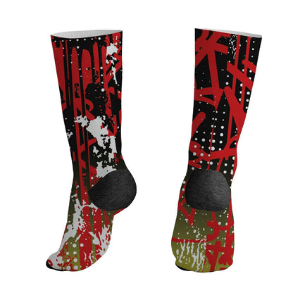 Ferrari-14s-NastyJamz-Socks-Match-Its-The-Kicks-3D-All-Over-Print