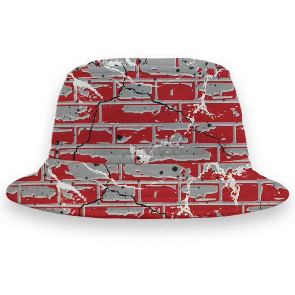 White-Cement-4s-NastyJamz-Bucket-Hat-Match-Hard-Times-3D-All-Over-Print