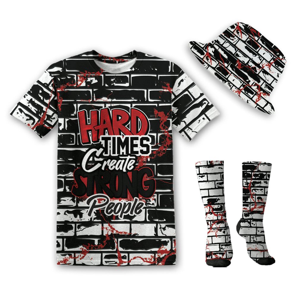 Low-Bred-11s-NastyJamz-Drip-Set-Match-Hard-Times-3D-All-Over-Print