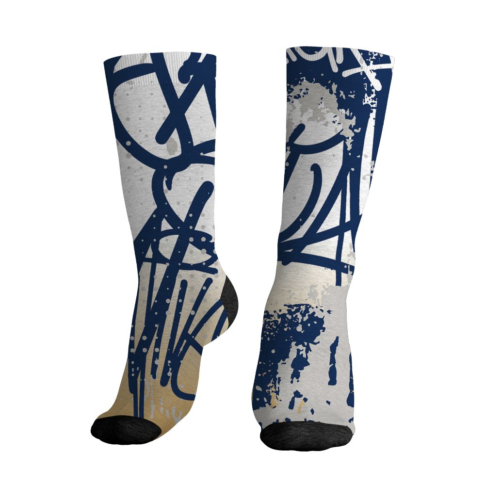Navy-4s-NastyJamz-Socks-Match-Its-The-Kicks-3D-All-Over-Print