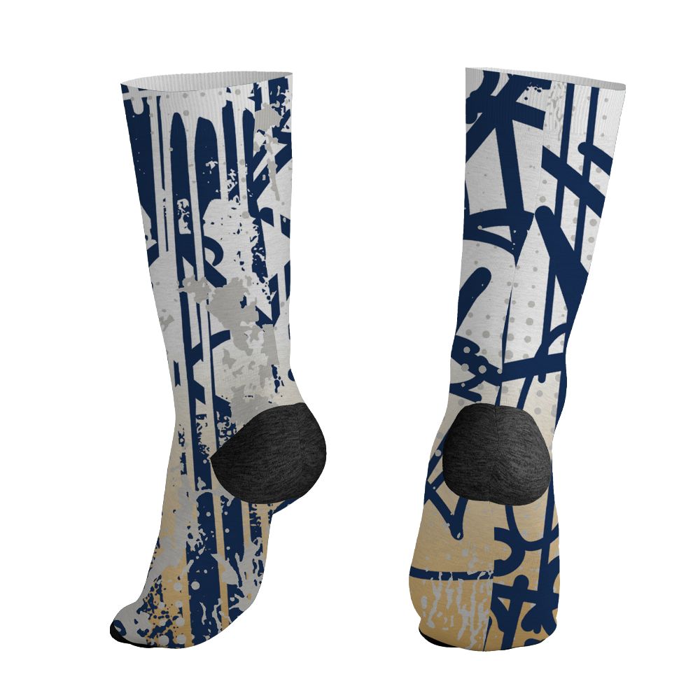 Navy-4s-NastyJamz-Socks-Match-Its-The-Kicks-3D-All-Over-Print