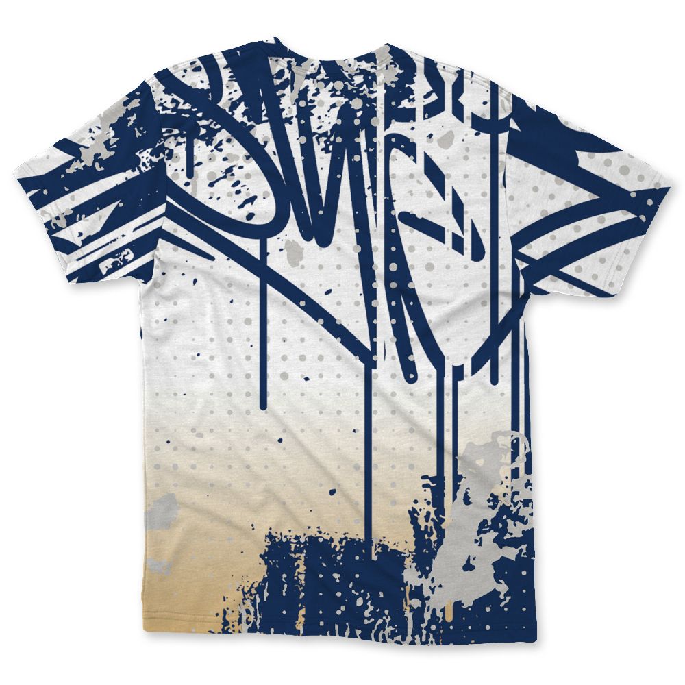Navy-4s-NastyJamz-T-Shirt-Match-Its-The-Kicks-3D-All-Over-Print