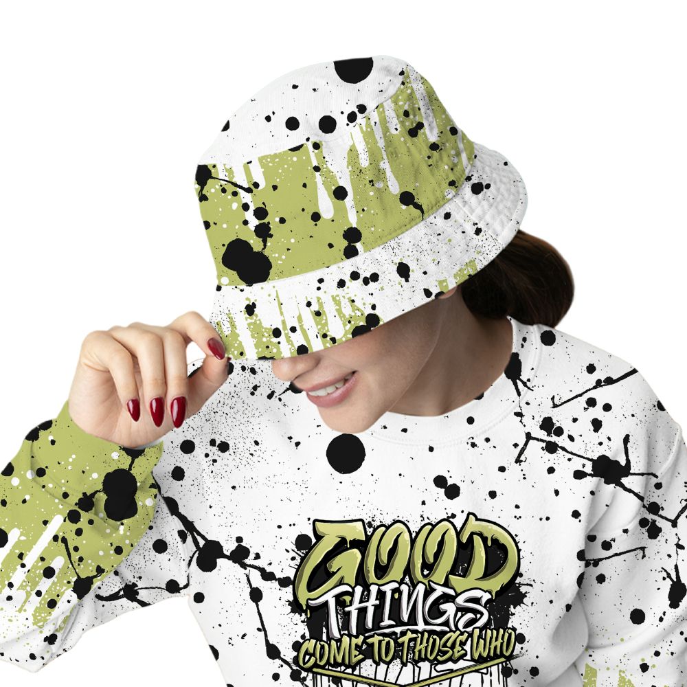 Luminous-Green-5s-NastyJamz-Bucket-Hat-Match-Good-Things-3D-All-Over-Print