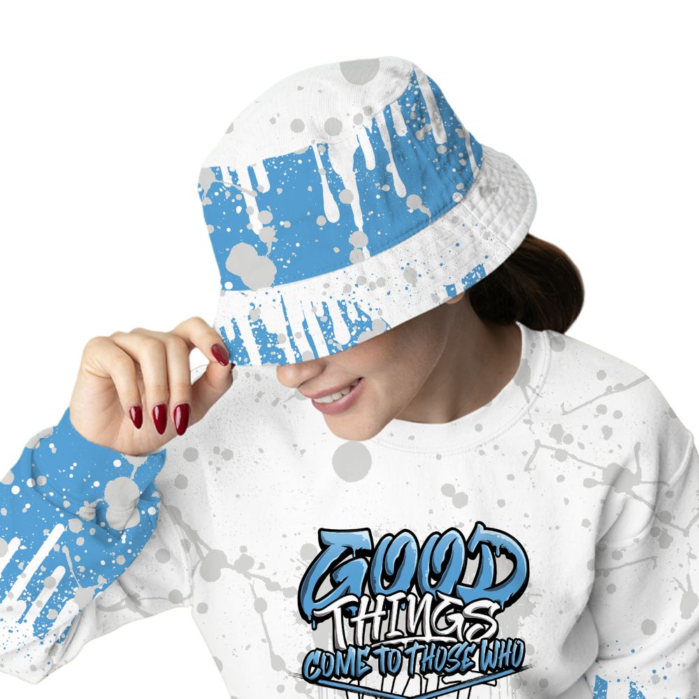 Melo-12s-NastyJamz-Bucket-Hat-Match-Good-Things-3D-All-Over-Print