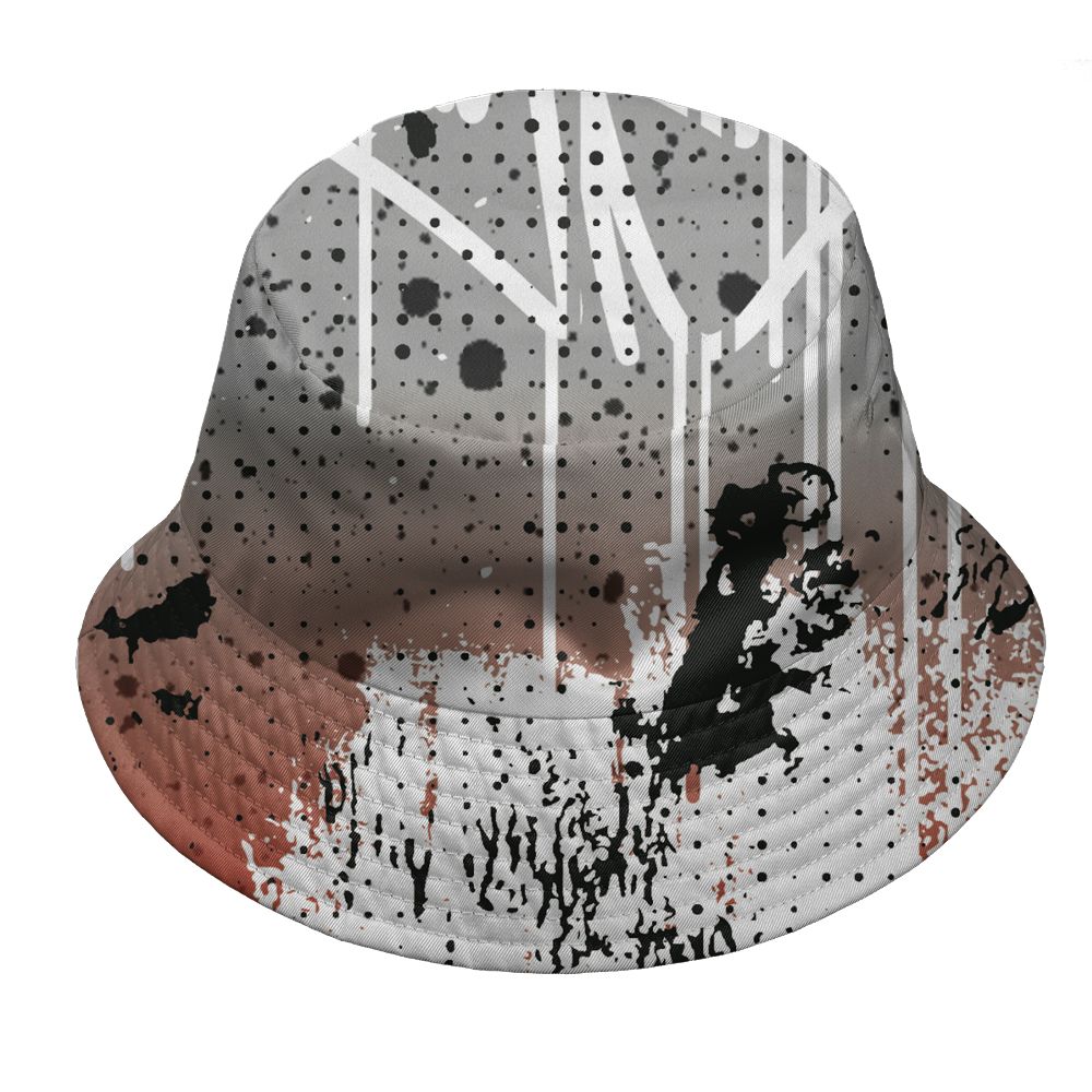 White-Cement-4s-NastyJamz-Bucket-Hat-Match-Its-The-Kicks-3D-All-Over-Print