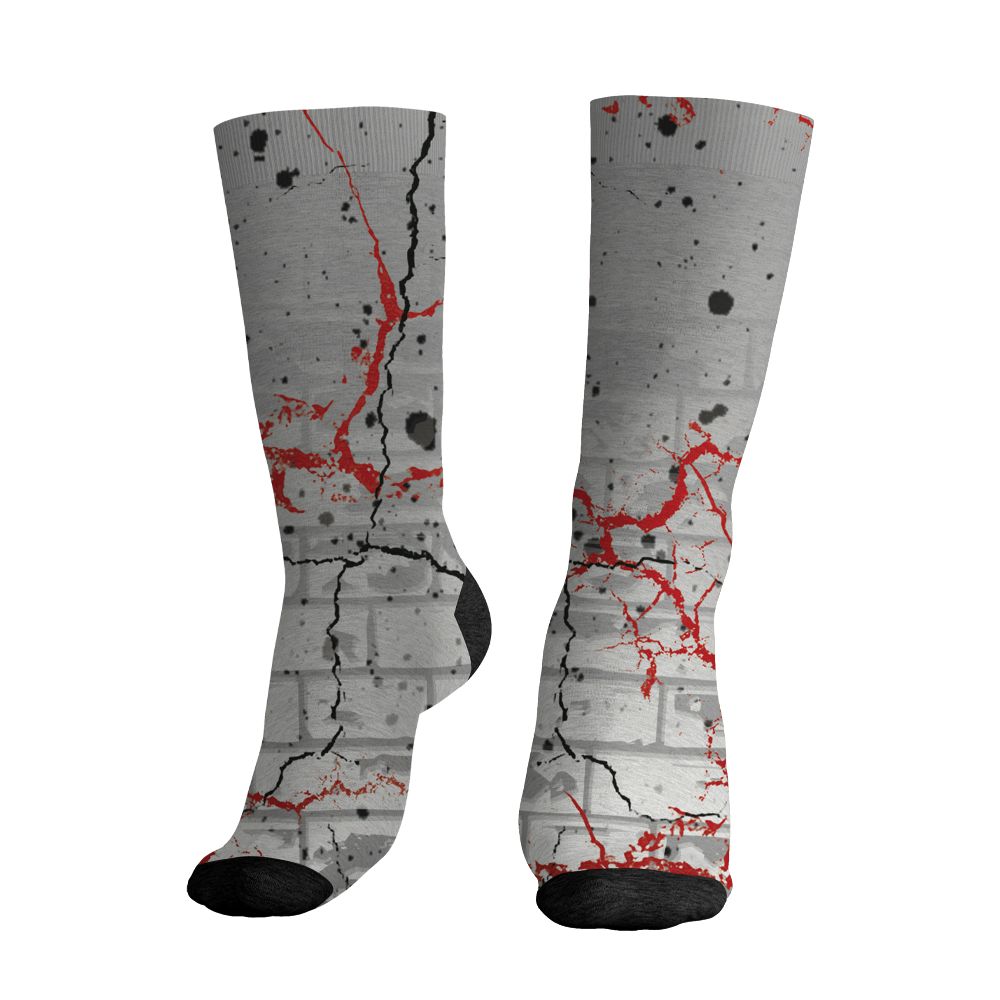 White-Cement-4s-NastyJamz-Socks-Match-Hard-Times-3D-All-Over-Print