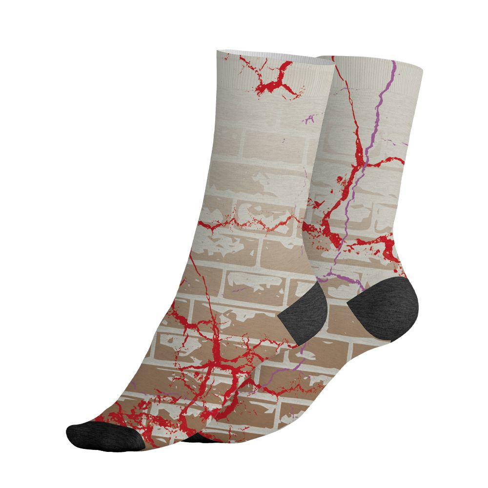 Low-Peanut-Butter-Jelly-5s-NastyJamz-Socks-Match-Hard-Times-3D-All-Over-Print