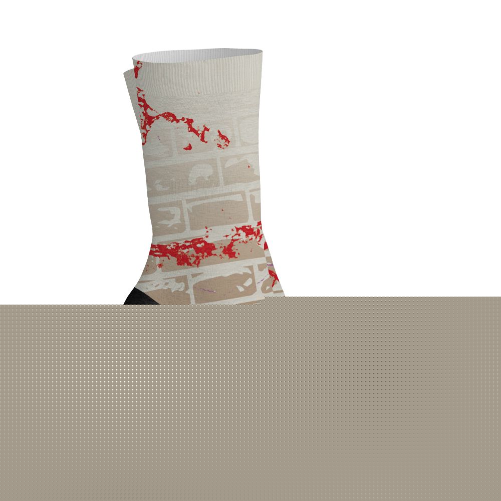 Low-Peanut-Butter-Jelly-5s-NastyJamz-Socks-Match-Hard-Times-3D-All-Over-Print