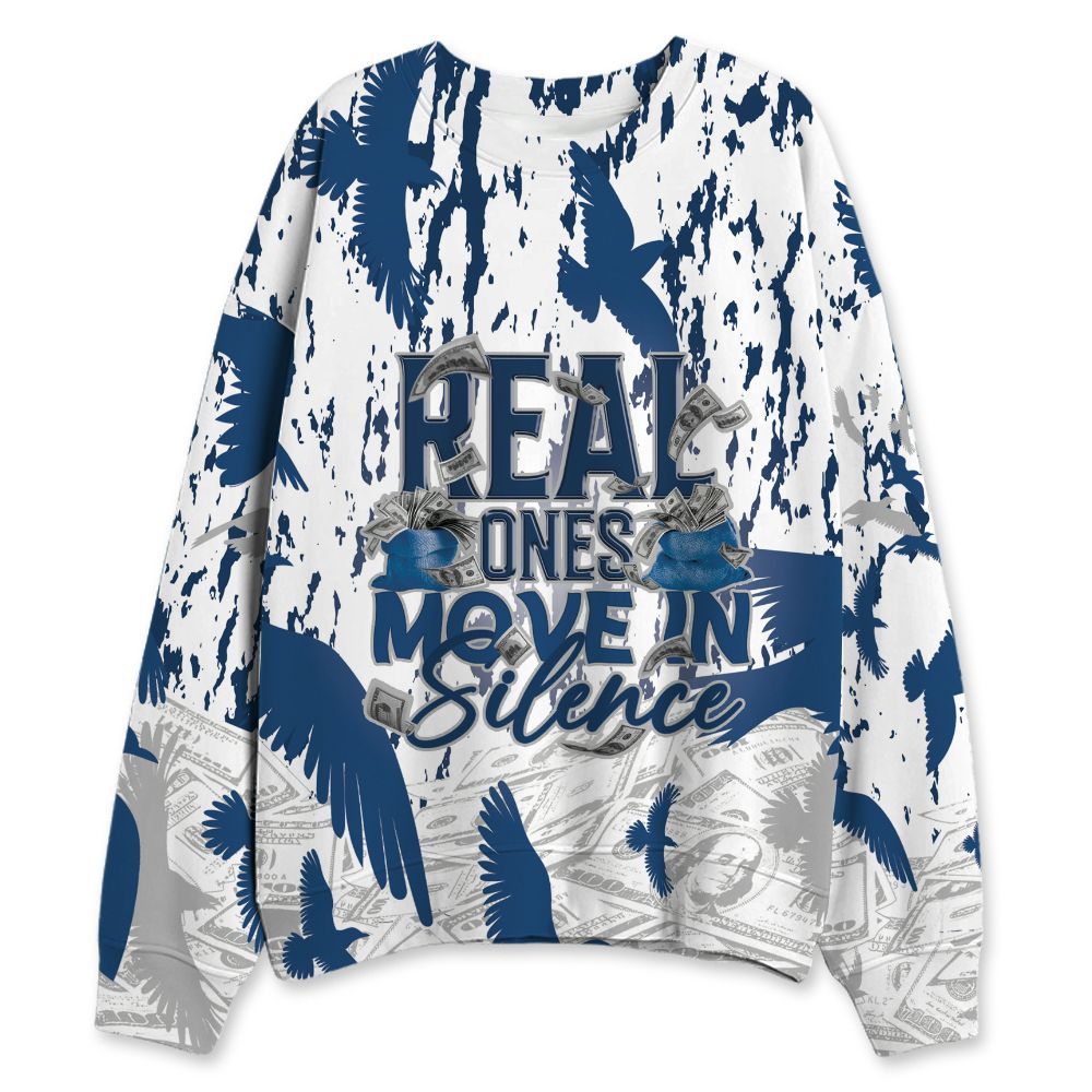 French-Blue-12s-NastyJamz-Sweatshirt-Match-Move-In-Silence-Money-All-Over-Print