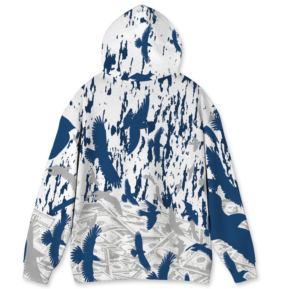 French-Blue-12s-NastyJamz-Hoodie-Match-Move-In-Silence-Money-All-Over-Print