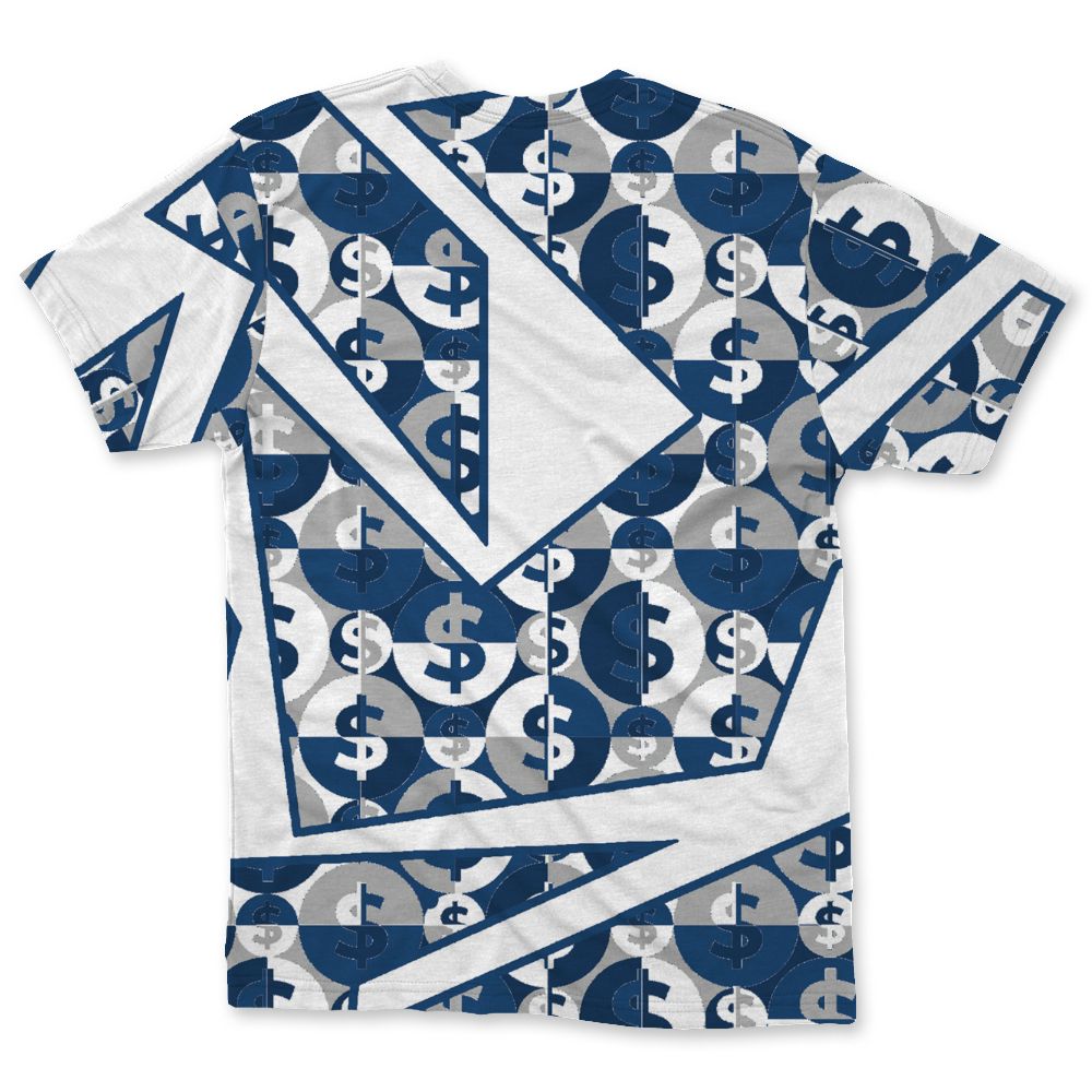 French-Blue-12s-NastyJamz-T-Shirt-Match-My-Mind-On-My-Money-BER-All-Over-Print